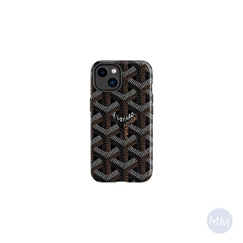 goyard stripe phone case with intials|Goyard online personalization.